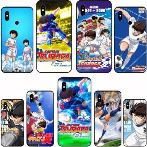 Captain Tsubasa Football Phone Case For Xiaomi Mi A1 A2 5 6 6PLUS 8 9 SE Lite MIX 2 2S MAX 2 3 Pocophone F1