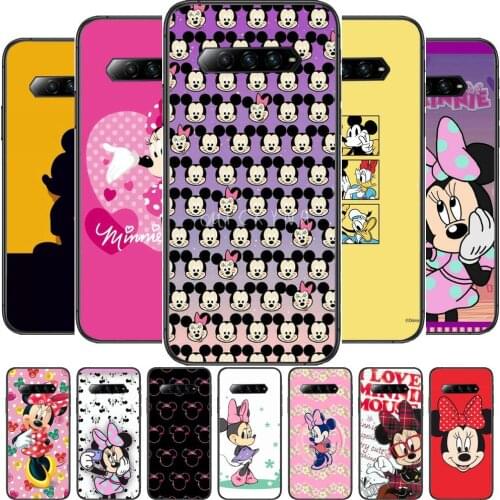 Minnie Mouse Photos Black Soft Cover The Pooh For Huawei Nova 8Pro 7 6SE 5T 7i 5i 5 4 4E 3 3i 3E 2i Pro Phone Case cases