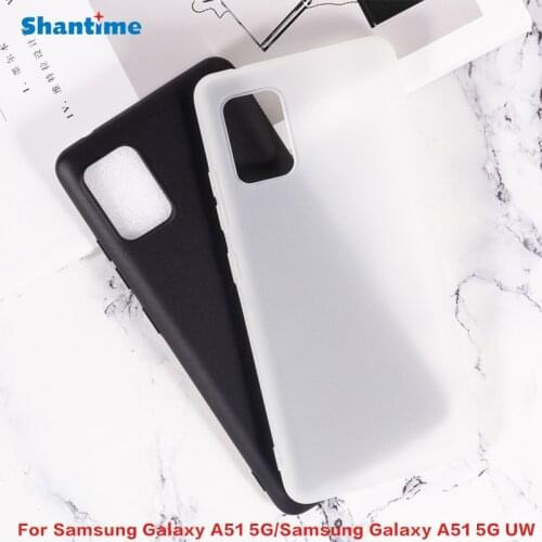 For Samsung Galaxy A51 5G Gel Pudding Silicone Phone Protective Back Shell For Samsung Galaxy A51 5G UW Soft TPU Case