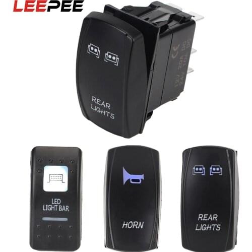 LEEPEE For Can Am Maverick Commander Rocker Switch Rear Front lights Led light Bar Horn Illuminated LED WINCH DC12-24V UTV
