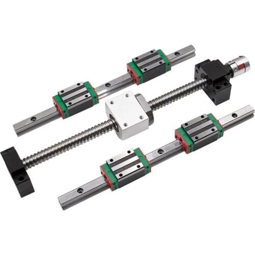 Linear rail HGR15 1150/1200/1250/1300mm linear guide with linear bearing HGH15CA+SFU1605 ball screw cnc parts