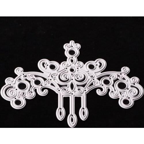 Metal chandelier paper die cutting dies for Scrapbooking/DIY Easter wedding Halloween Easter card