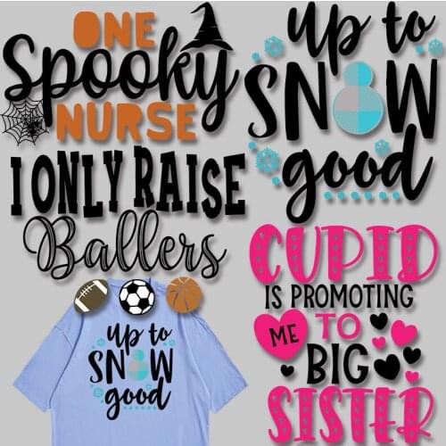 Letter stickers Washable Chest badges Custom own design Stickers on fabric Applique on Clothes Cheap Thermal Stickers