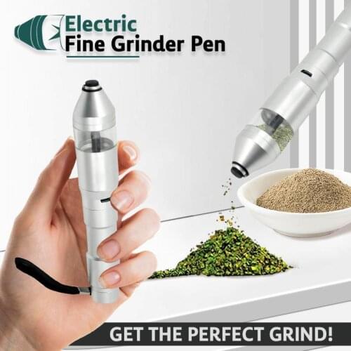 New Arrival Mini Electric Grinder Crusher Heavy Duty Rechargeable Catcher Dispenser For Home Outdoor