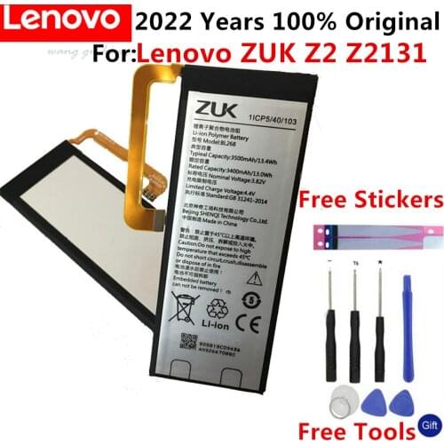 New Original Battery BL268 For Lenovo ZUK Z2 3500mAh Mobile Phone replacement High Quality Battery + tools Gifts +Free Stickers