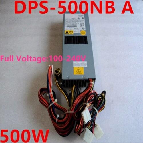 New Original PSU For Delta 1U 500W Power Supply DPS-500NB A