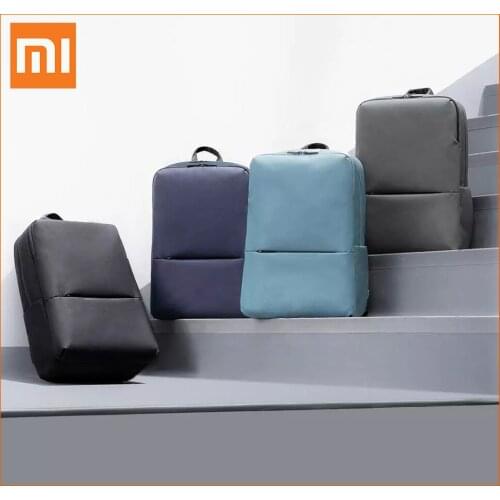 Original Xiaomi Classic Business Backpack 2 Generation Level 4 Waterproof 15.6inch 18LOutdoor Travel Bag Laptop Shoulder Bag