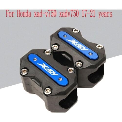 Suitable for Honda xad-v750 xadv750 17-21 years Motorcycle accessories refitted anti falling bar protection rubber fuse block