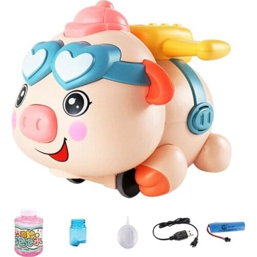 Bubble Machine, Bubble Blower for Toddlers, Automatic Bubble Maker Portable Bubble Toys for Kids, Party