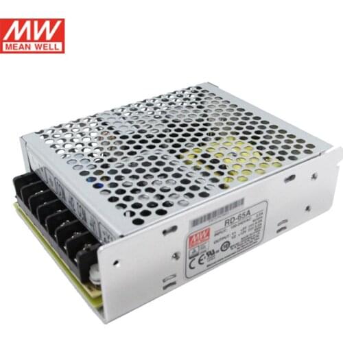 MEAN WELL RD-65A 66W Dual Switching Power Supply 110V/220V AC to 5V 12V DC 6A 3A Power Unit 5G Viberation Full Protection