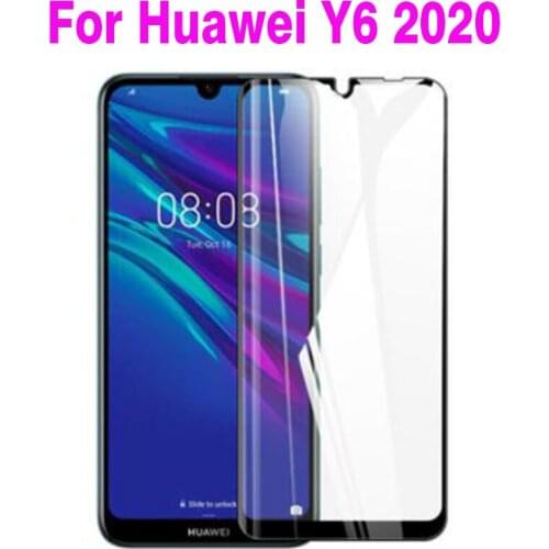 Full Cover Full Glue Tempered Glass For Huawei Y6 2020 Screen Protector 9H protective film For Huawei Y6 2020 glass