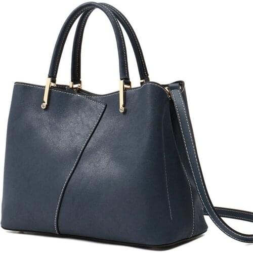 2019 one shoulder woman new bag leather Europe and the United States fashion business large capacity