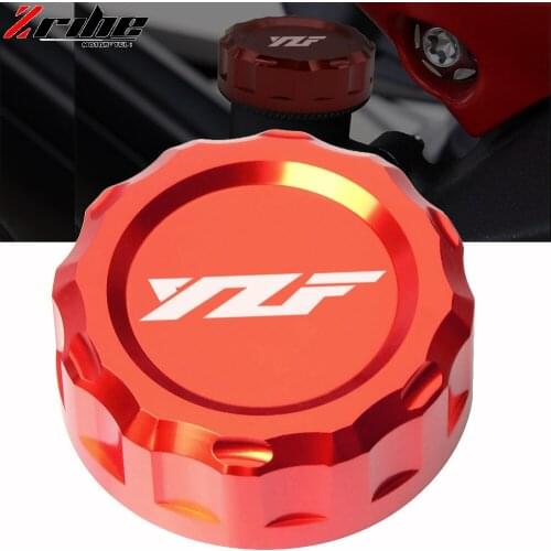 For YAMAHA YZF R1 R3 R6 R15 R25 R125 R 2006-2016 2015 CNC Motorcycle Rear Brake Fluid Reservoir Oil Cup Cap Cylinder Cup Cover