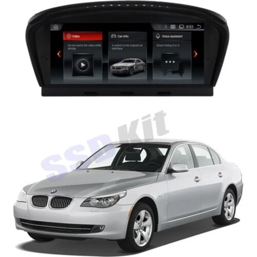 Car Android Internet Multimedia Navi For BMW 5 E60 E61 520 523 525 528 530 540 545 550 M5 CIC CCC iDrive CarPlay 360 Bird View