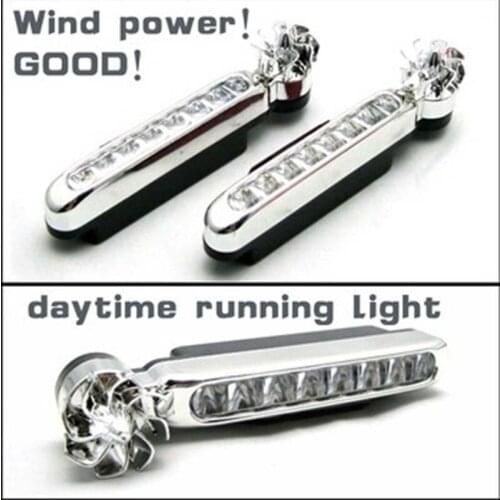 DNHFC Power daytime running light DRL No need to connect power For Kia Rio K2 For SPORTAGE R For skoda Octavia