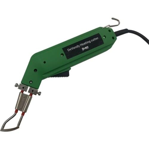 220V/110V 60W Electric Hot Knife Ribbon Rope Cutter Melting Fabric Cloth PVC Rope Nylon Rope Healing Cutting Kit