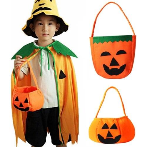 Halloween Candy Bag Paper Gift Boxes Trick or Treat Kids Gift Pumpkin Ghost Candy Bags Halloween Party Decoration Supplies