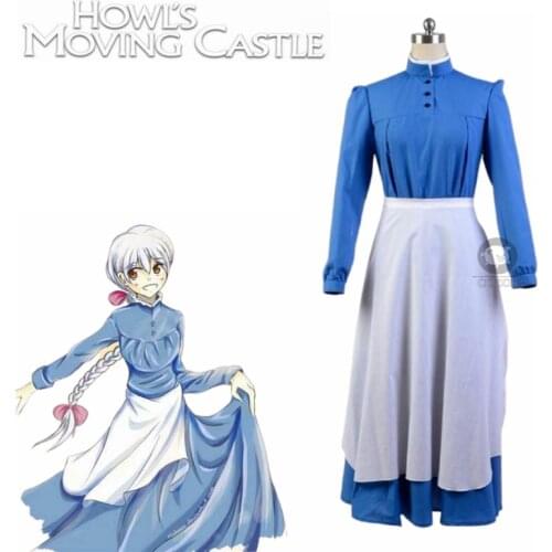 Howls Moving Castle Howl Sophie Hatter Dress For Party Cosplay Costume Custom-made
