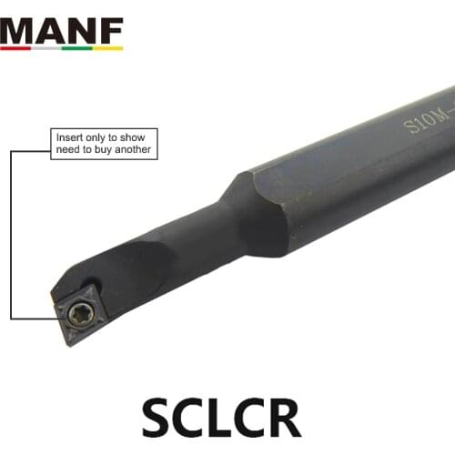 MANF Lathe Tools 16mm 20mm 25mm S08M-SCLCR06-A16 CNC Turning Screw Lathe Cutter boring bar Hole Internal Turning Tool Holder