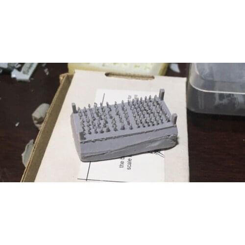 Scale 1/700 resin figures set Japanese navy pilot ground service crews 108pcs/bag