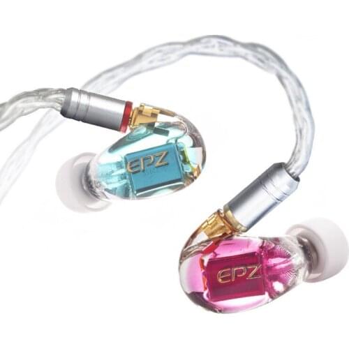 EPZ 320 3BA Driver In Ear Monitors Professional Headphone Noise Canceling Stereo Headset MMCX Replaceable Cable