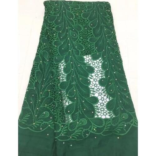 Nigeria Velvet Lace Fabric 2021 High Quality African Embroidered Lace Fabric Wedding Dress French Tulle Lace D4411