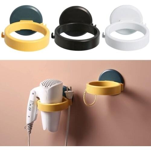 Hair Dryer Rack Bathroom Wall Hanging Hairdryer Frame