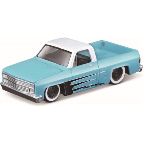 Maisto 1:64 DESIGN Outlaws 1987 Chevrolet 1500 die-cast precision model car Model collection gift