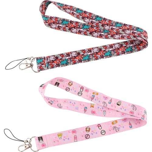 E3460 Medical Doctor Nurse Lanyards for Key Neck Strap For Card Badge Keychain Lanyard Key Holder DIY Hang Rope