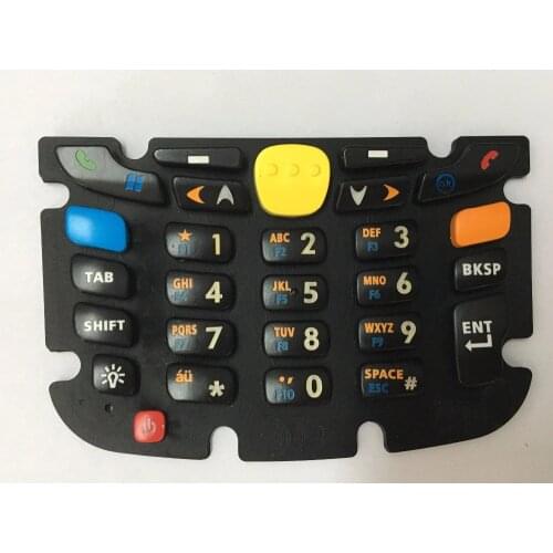10pcs/lot for Symbol MC65 MC659B Rubber keyboard Rubber keypad 27 keys Numeric keyboard