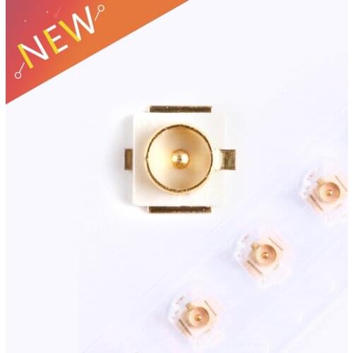100Pcs MINI Card Antenna Pedestal U.FL-R-SMT U.FL IPEX / IPX joint SMT Connect PCB Board Connectors SMD IPX Male socket