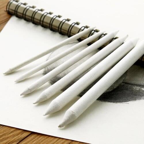 3/6Pcs/set Double Head Durable Art Drawing Tool Pastel Blending Smudge Material Escolar Sketching Paper Pencil