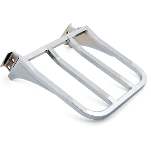 Motorcycle Sissy Bar Backrest Luggage Rack For Harley Dyna FLSTF Softail XL1200 FXSTB Heritage Softail FXDB FXDL