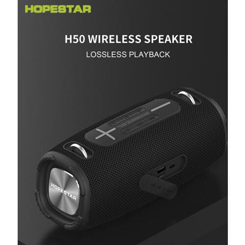 H50 Wireless Bluetooth Speaker High Power Big Speakers for the Computer Bass Subwoofer Waterproof Portable Column Boom Box TF