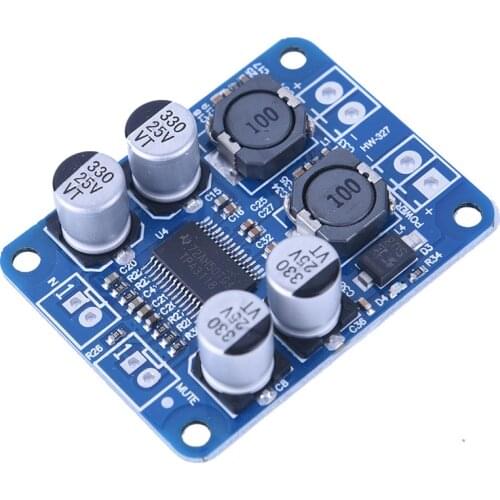 Digital Audio Amplifier TPA3118 PBTL Mono Board AMP Module Chip 1X60W 4-8 Ohms Power Amplifier DC8-24v