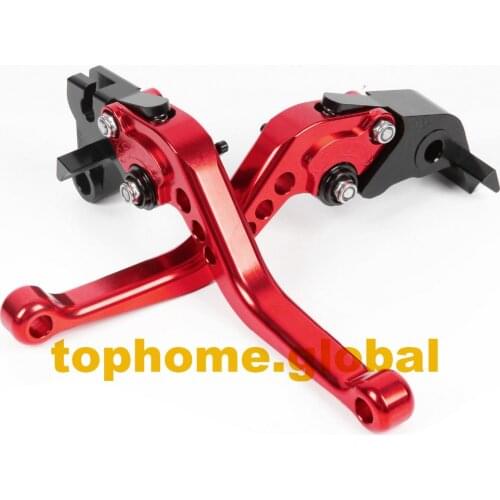 For HONDA CBR250R 2011 - 2013 CNC Red Short Clutch Brake Levers Adjustable Motorbike Accessories 2012 14.7 CM