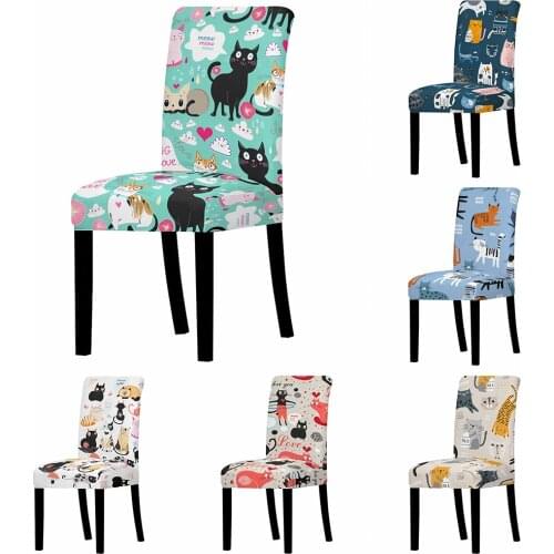 Spandex Chair Cover Classic Chair Covers Seat Cover Pet Cat For Home Dining Room Weddings Hotel Party Banquet