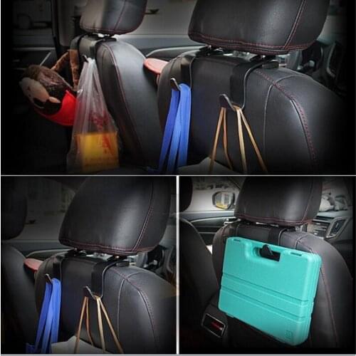 4pcs Car Seat Coat Back Hooks For Peugeot 306 307 308 208 301 3008 406 508 605 807 106 206 Citroen C5 Xsara Picasso Accessories