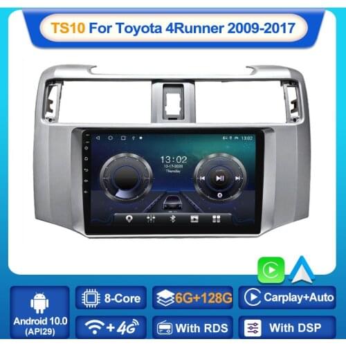 MEKEDE TS10 Android 10 Screen For Toyota 4 Runner 2009 2010 2011 2012 2013 2014 2015 2016 2017 Radio Stereo Multimedia Player BT