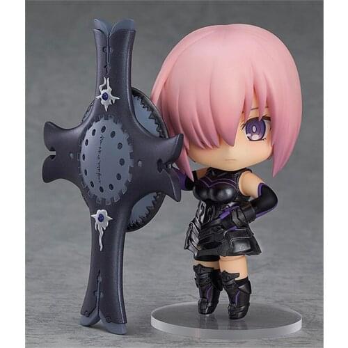 Model 664 Shielder Mash Kyrielight Fate/Grand Action Figure Toys Collection Doll Kids Gift 10cm Figurine Cute