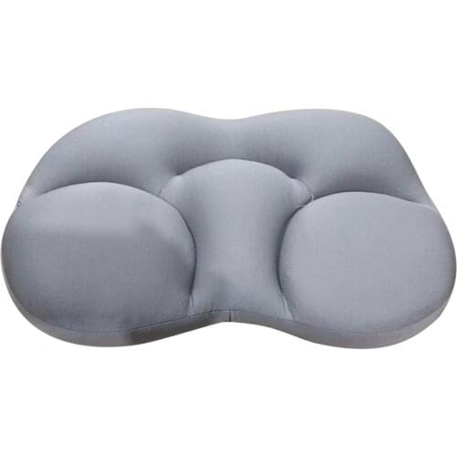 All Round Cloud Pillow Soft Breathable 3D Ergonomic Center Egg Groove Design Sleep Pillow