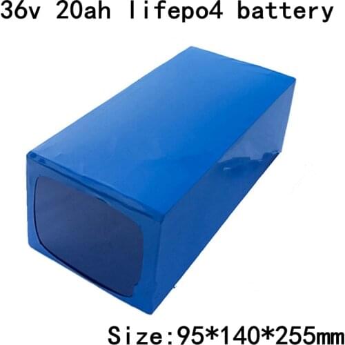 High Power Lifepo4 36v 20ah Rechargeable Battery with BMS for Golf Cart Electric Motorcycle E-scooter Energy Storage Systems