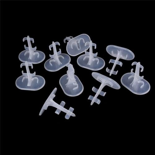 10pcs/lot Clear Doll Stand Display Holder For Girl Dolls Stands Doll Accessories Doll Support Leg Holders Transparent