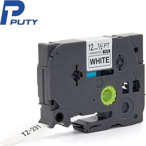 Multi colors Tze231 Label Tape Compatible for Brother P Touch printer Tze tapes Tze-231 tze 231 tz231 tze131 tze221 tze211 121