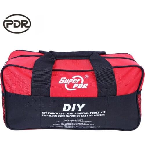 Super PDR Tool Bag Tools Packaging Car Body Repair Kit Dent Removal Paintless Dent Repair Tools Bag High Quality