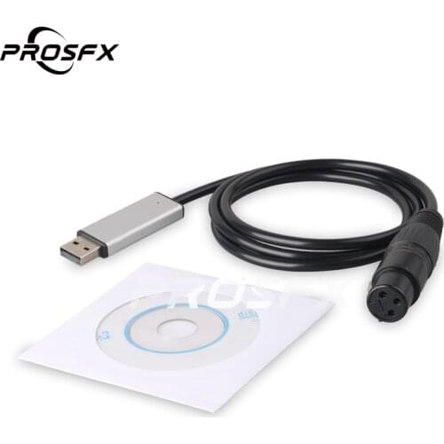 Dj Usb To Led Interface Adapter Mini USB To DMX512 LED Stage Lighting DMX Computer PC USB DMX Console Controller DMX Dimmer