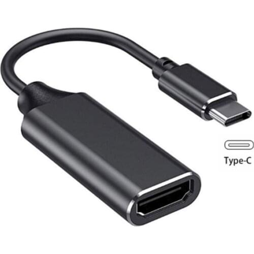 USB-C Adapter Video Cables USB-C Type C To HDMI-compatible HD TV Adapter USB 3.1 4K Converter For PC Tablet Mobile Phone