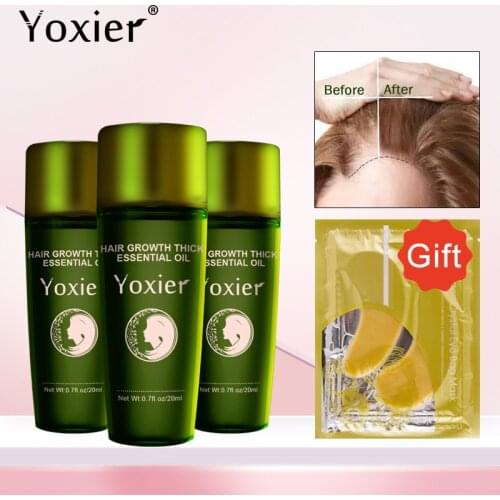 Yoxier Herbal Hair Growth Essential Oil styling Hair Loss Product Hair Prevent Hair Loss Fast growth Repair Hair Hair Regrowth