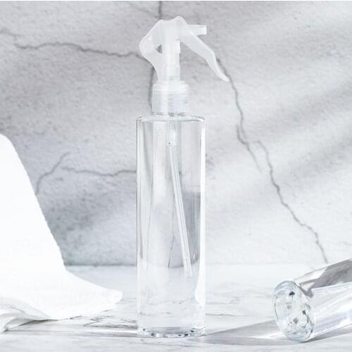 250ml Portable Plastic Spray Bottle Transparent Makeup Moisture Atomizer Pot Fine Mist Sprayer Bottles Hair Hairdressing