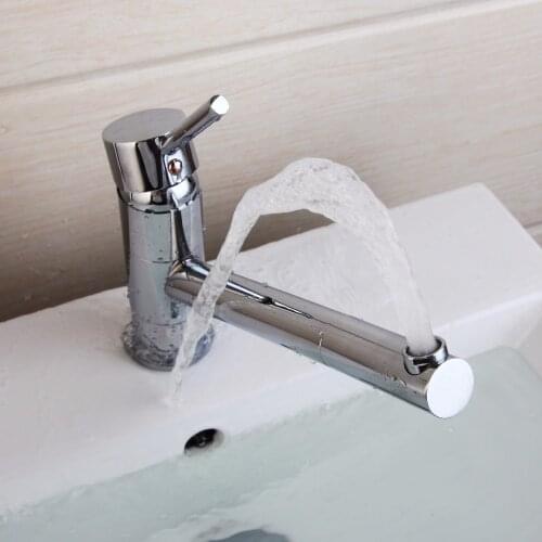 360 Swivel Water Filter Faucet Bath Basin Tap Hot & Cold Mixer Kitchen Sink Tap mak127